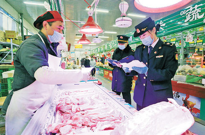 安次區開展市場檢查護航食品安全